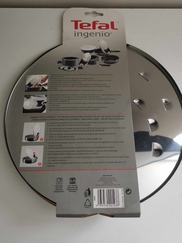 Pokrywka do smażenia TEFAL Ingenio L98298.53 20-28 cm