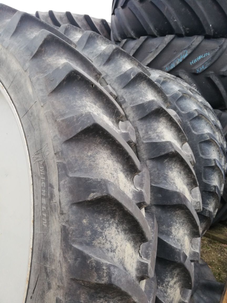 Koła wąskie Case CVX 12.4r38 + 320/90r54 1.8 m