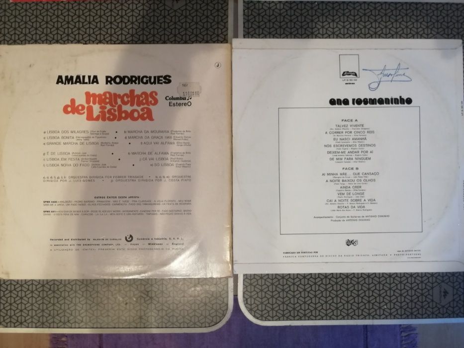 Discos Vinil Música Portuguesa.