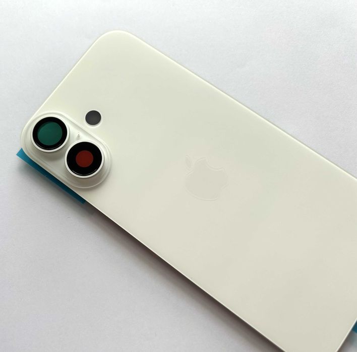 Tylna klapka tył szkło iPhone 16 z magnesami KOLOR Biały White