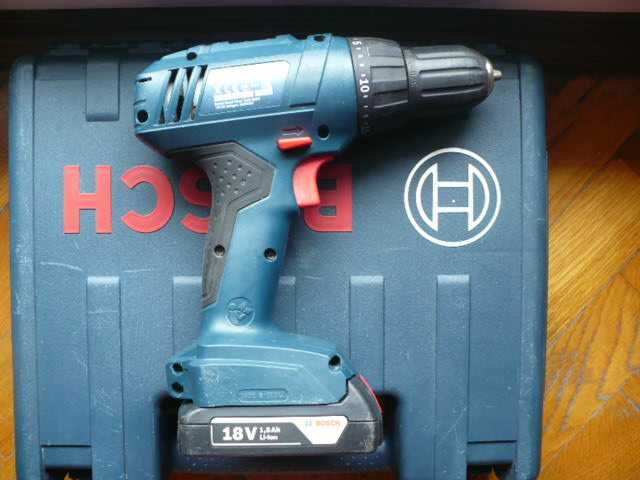 Wiertarko-Wkrętarka Wiertarka Bosch GSR 1800-LI, 180-LI 18V 1,5Ah