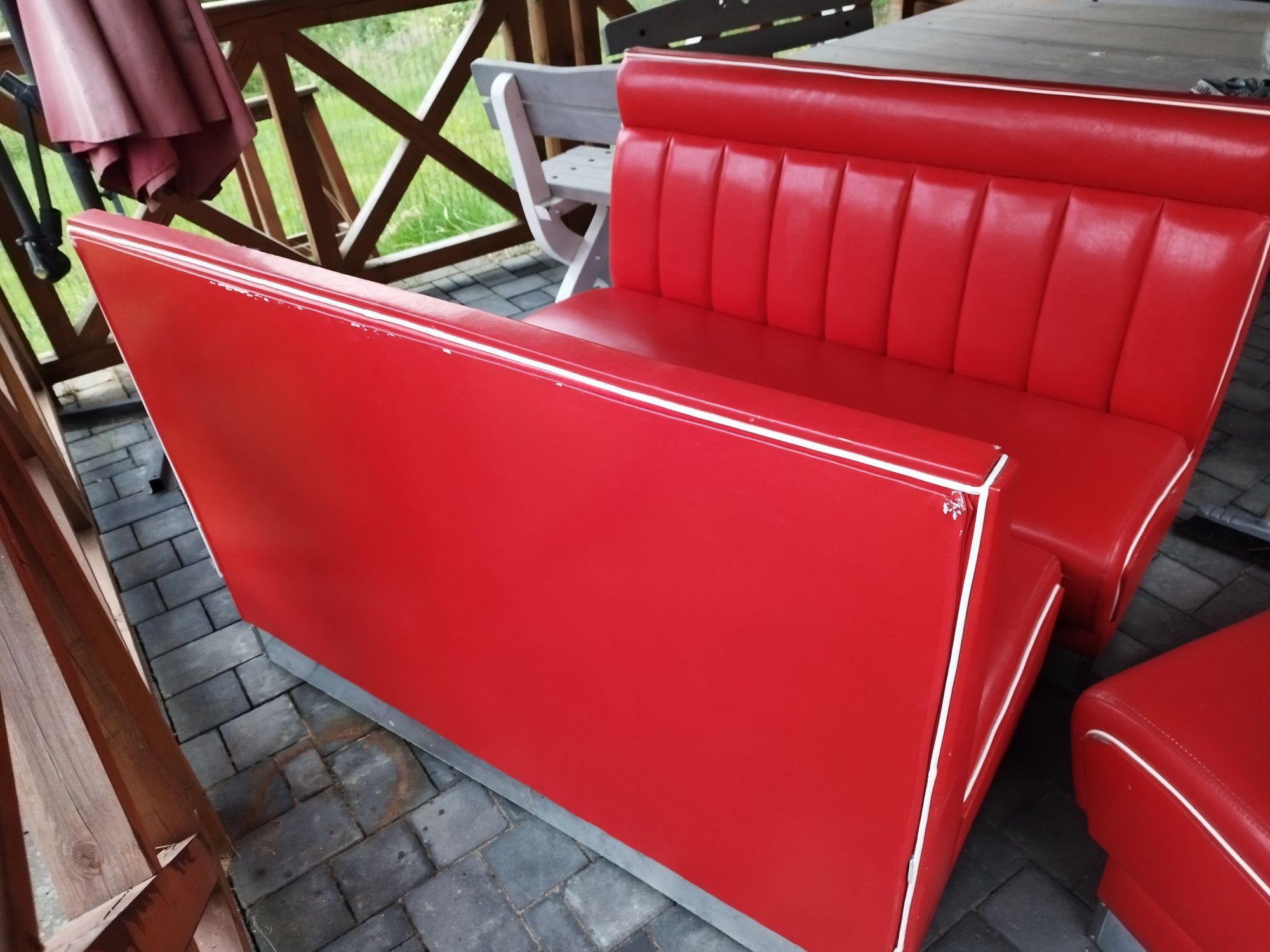 Sofa/Kanapa eko skóra gastro