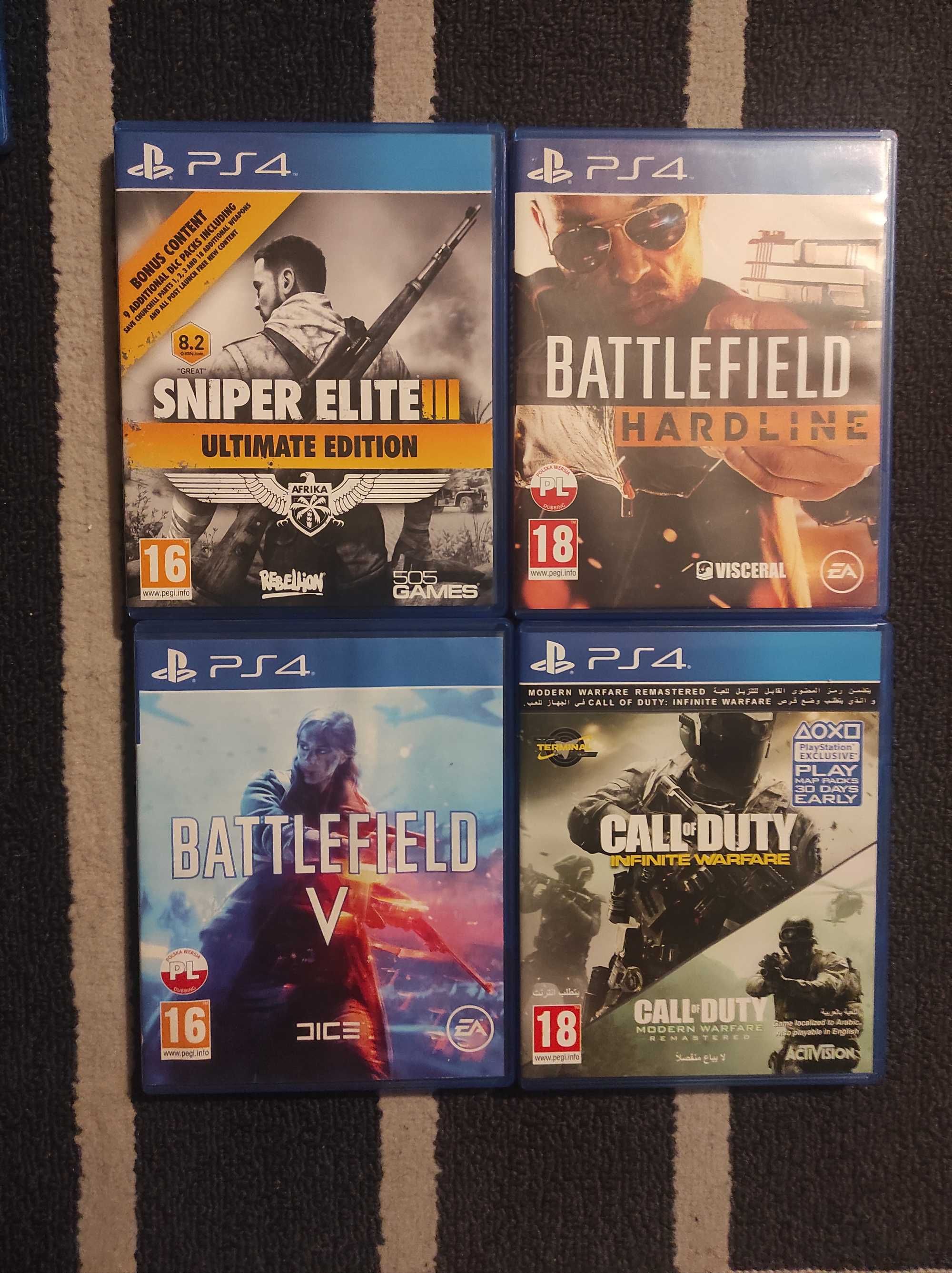 Używane gry na PS4 w bardzo dobrym stanie