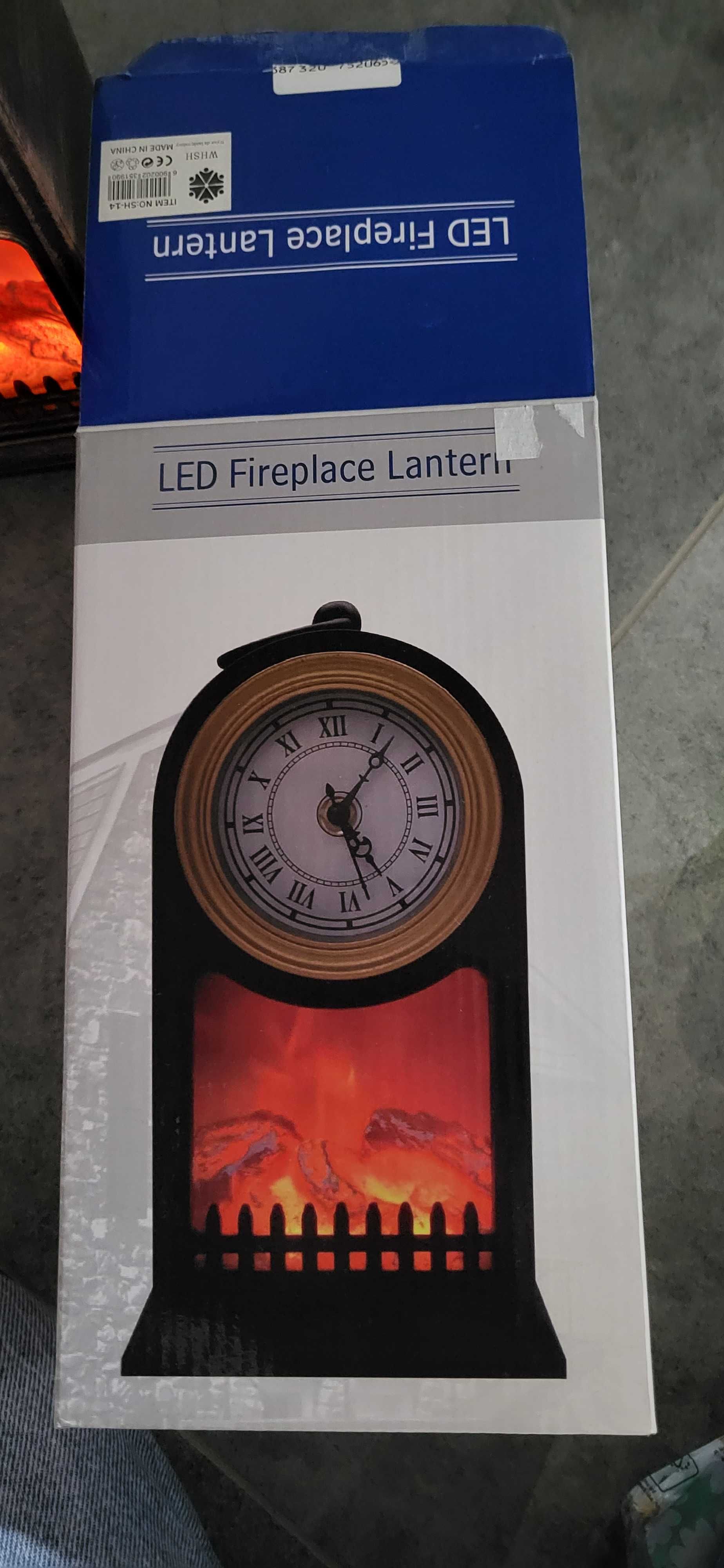 Kominek led zegar