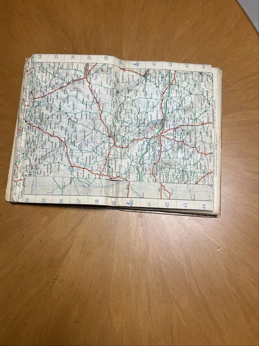 Stara atlas drogowy