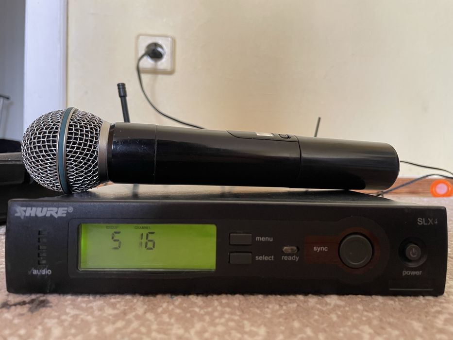 Оригінальний Бездротовий мікрофон Shure SLX2 R5 + база 740–764 MHz