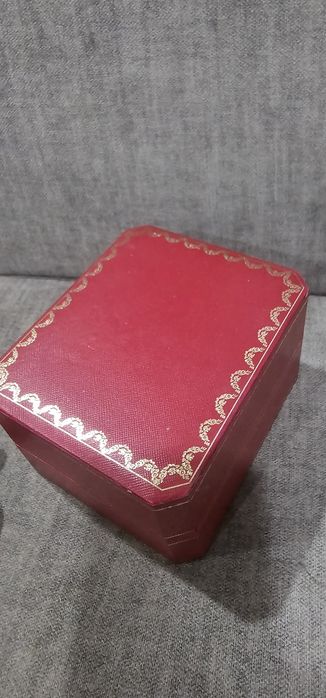 Relógio Cartier caixa estojo
