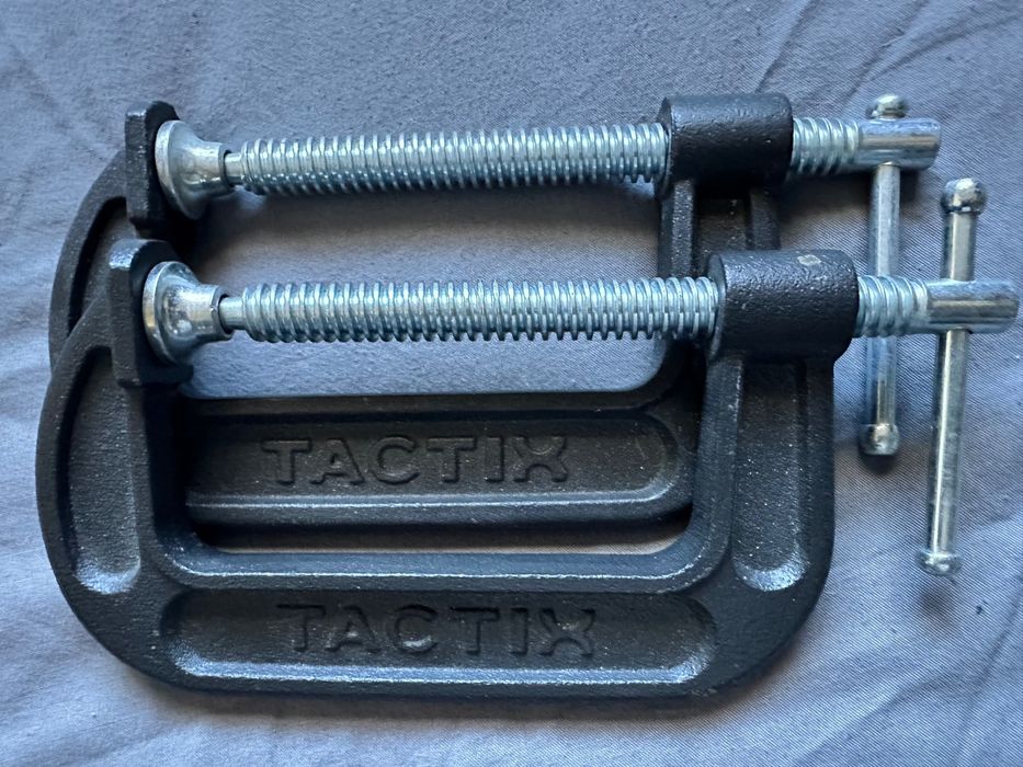 para ścisków stolarskich śrubowych 4" zacisk ślusarski