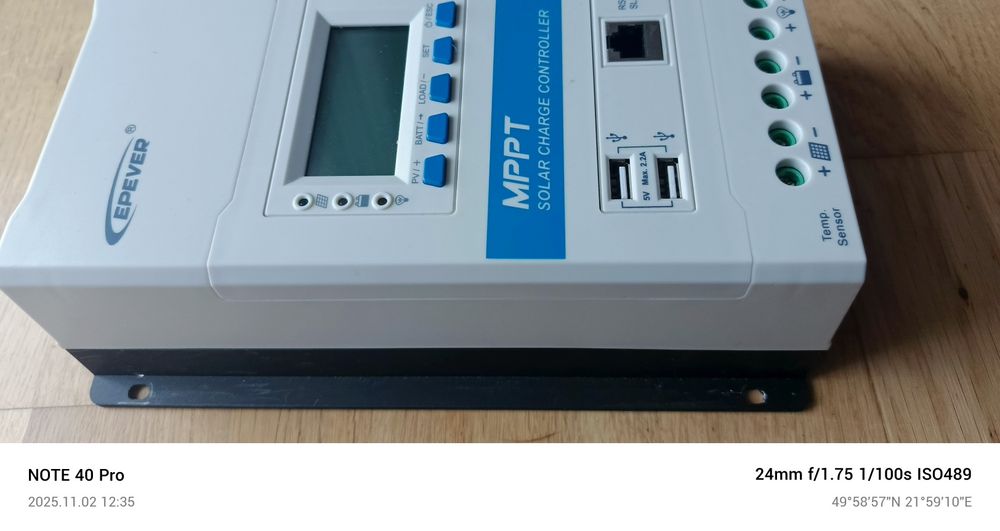 Regulator ładowania Epever Triron 3210N  30 A MPPT