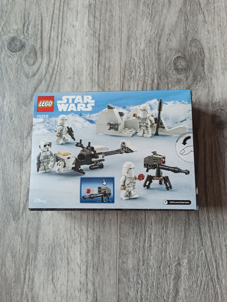 Lego 75320 Snowtrooper Battle Pack nowy zestaw