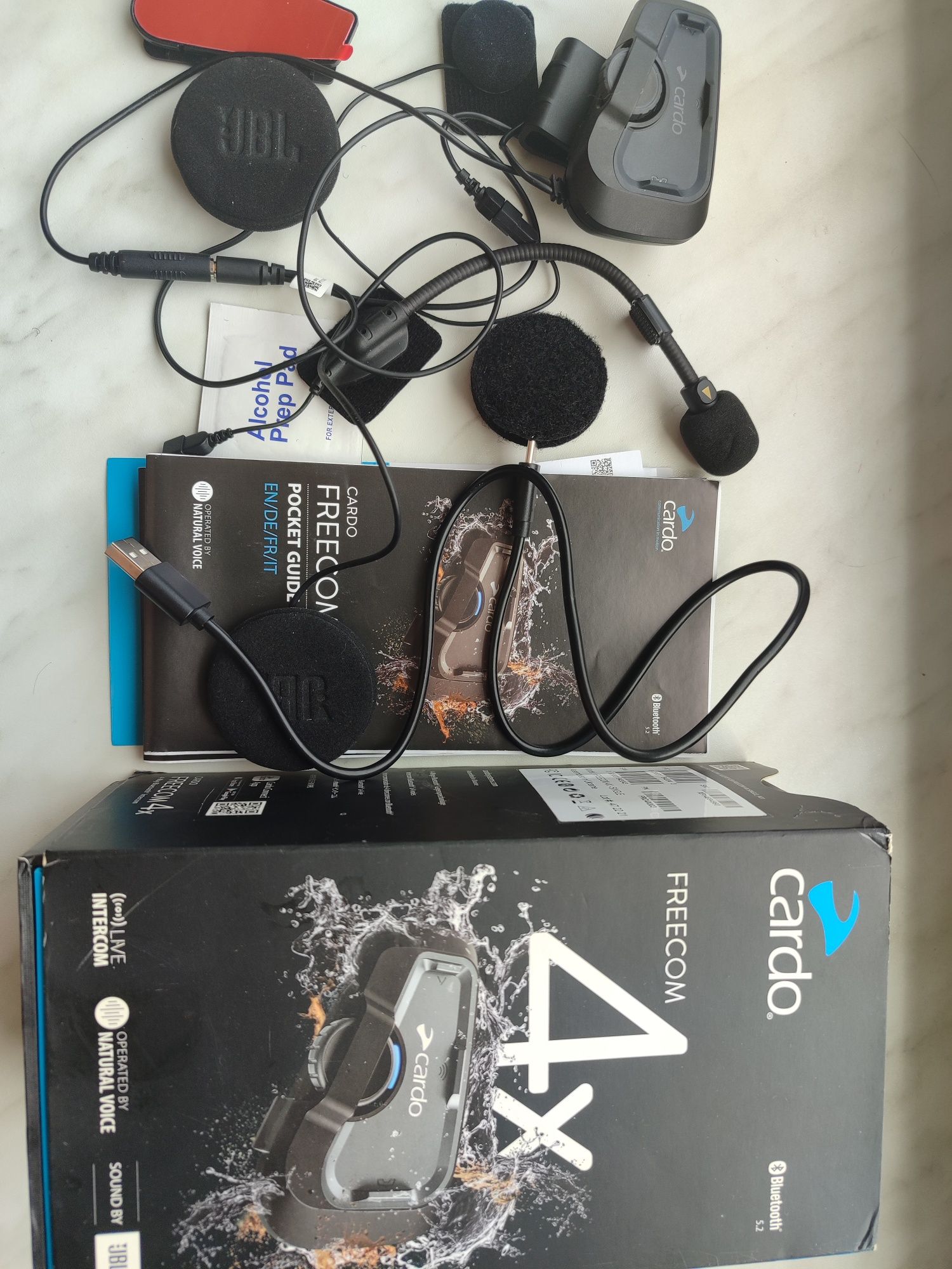 Мото гарнітура Cardo freecom 4x з JBL