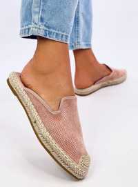 Klapki Damskie Espadryle Carmen Pink