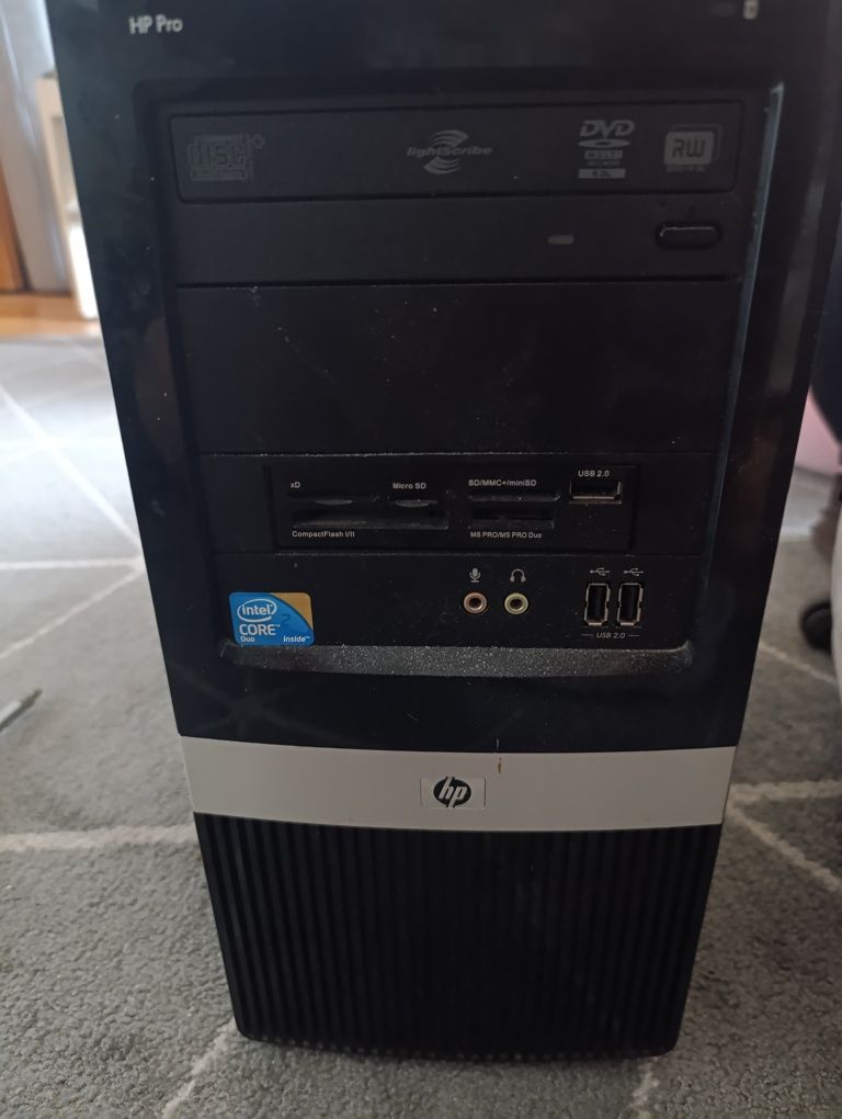 Komputer Stacjonarny HP + Monitor 60 hz