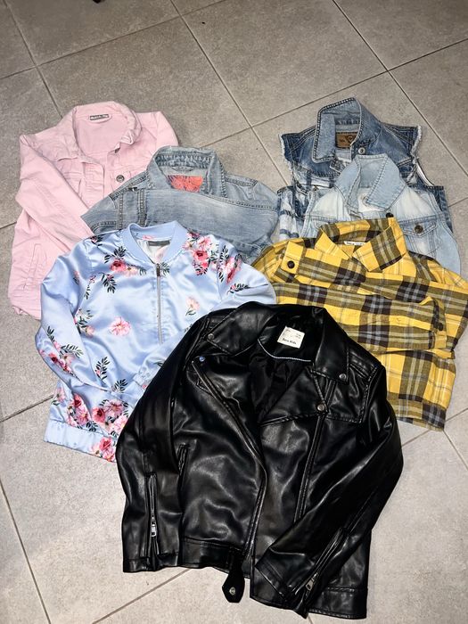 Rzeczy /paka rzeczy /zestaw  140/146  cm dla dziewczynki