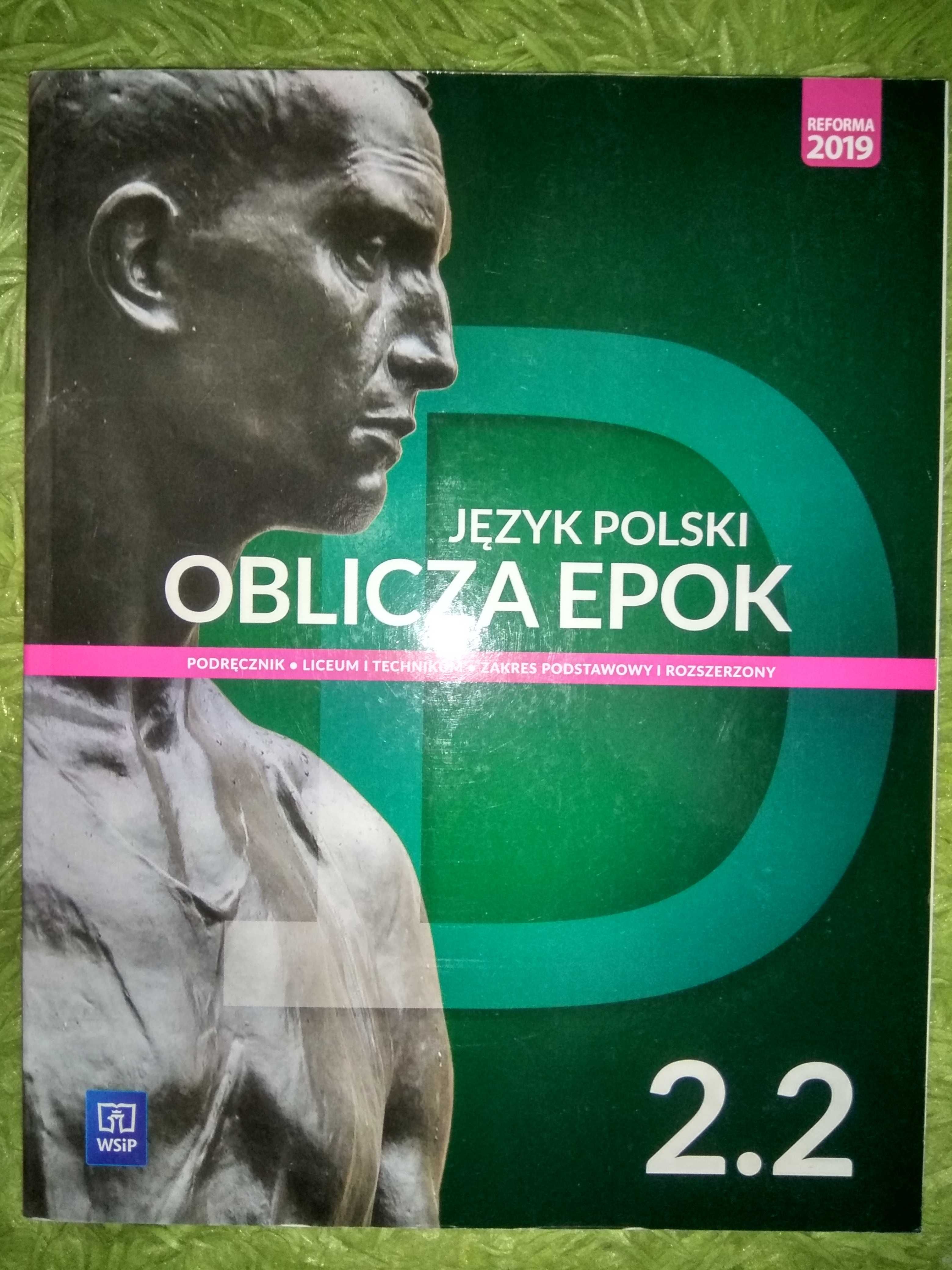 Podręcznik Oblicza epok 2.2 WSiP ref 2019