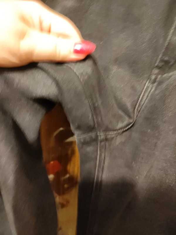 Jeansy skinny haft haftowane wyszywane kwiaty 14 16
