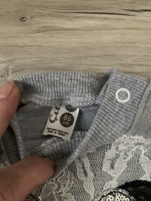 Bluza i seterek dla dziewczynki rozmiar 86