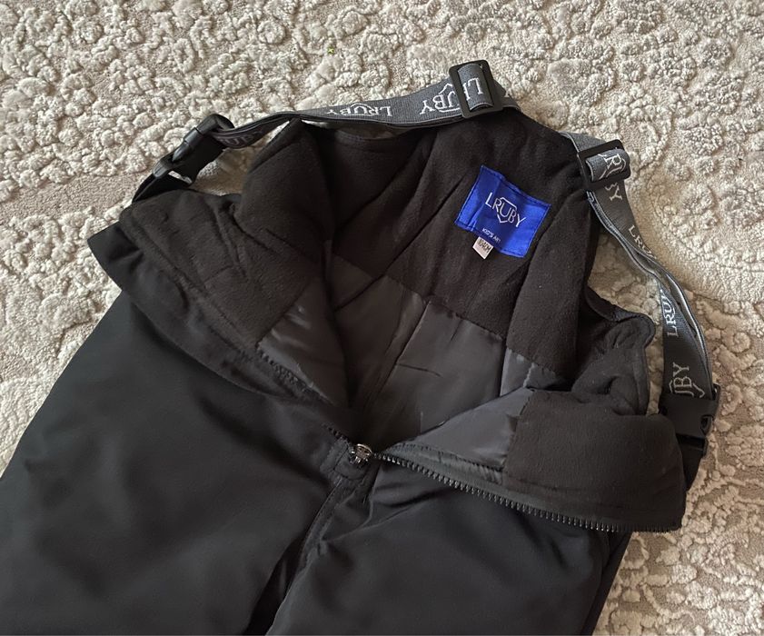 Зимовий/зимний дитячий термо комбінезон комплект для хлопчика 128-134