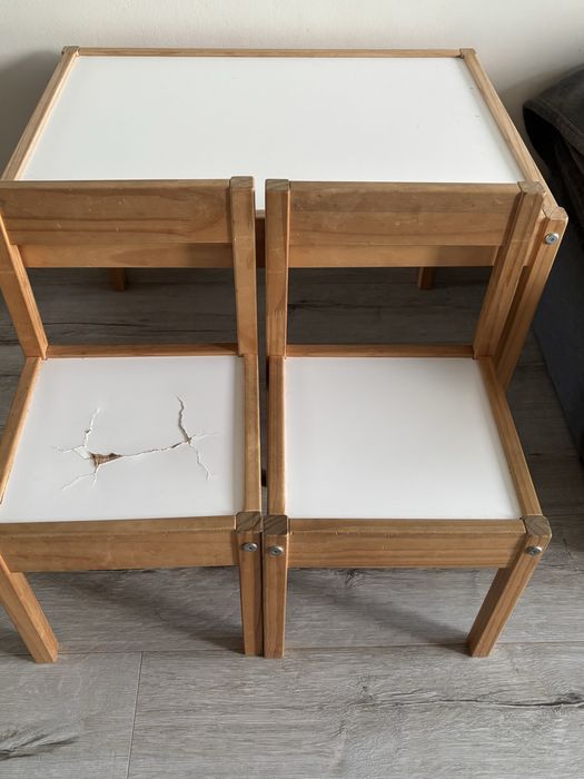 Ikea Latt stolik i 2 krzesełka