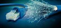 serviços de telefonia - fibra óptica - internet - cabeamento em geral
