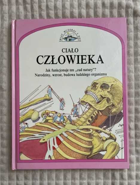 Zestaw książek o ludzkim ciele – ilustrowane encyklopedie dla dzieci