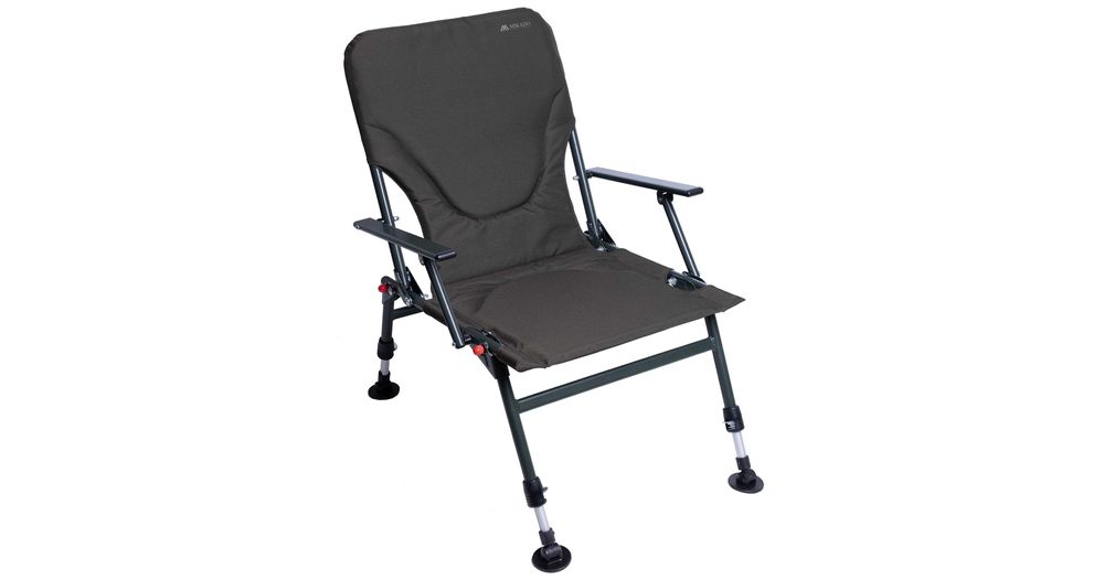 FOTEL MIKADO - BASIC CHAIR krzesło wędkarskie czarne