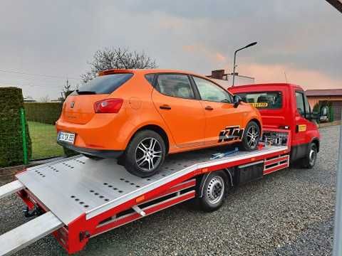 POMOC DROGOWA transport maszyn Usługi transportowe Wypożyczalnia