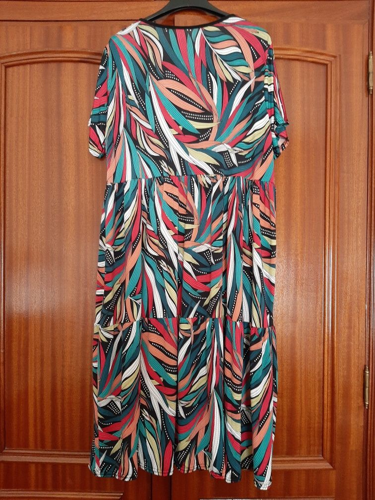 Vestido largo e solto XL