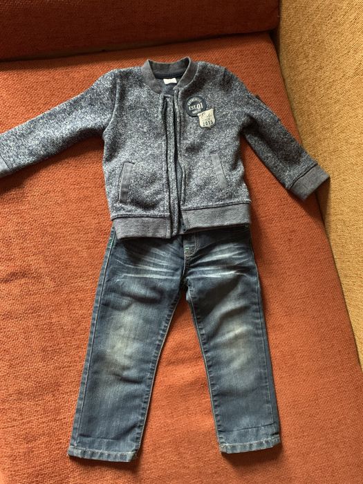 Джинси і кофта f&f на 2-4 роки