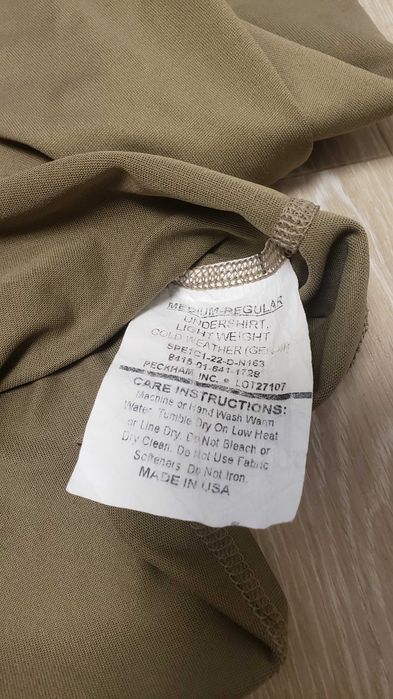 Термобелье Слой 1 ECWCS GEN III США, size: L