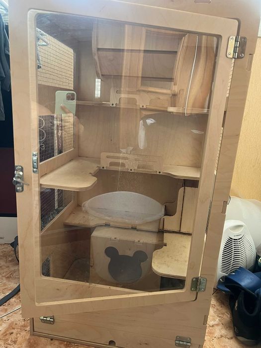 Klatka dla szynszyli, degu, szczurów (używana)