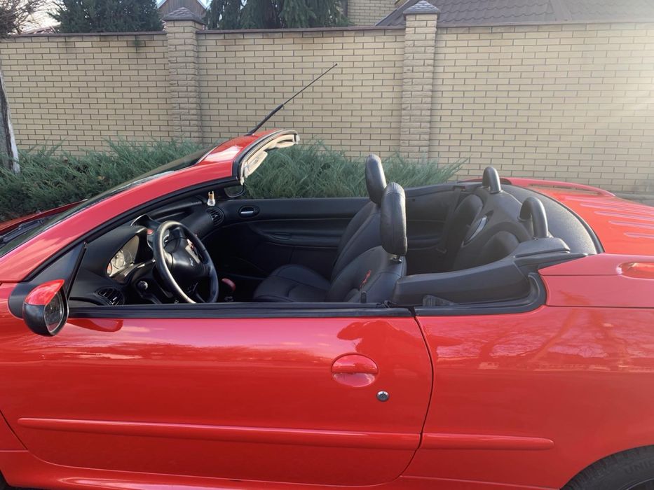Peugeot 206 cc кабріолет