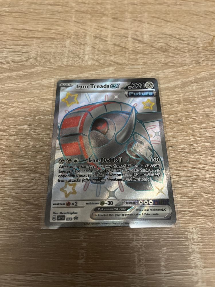 Karta pokemon tcg Iron Treads ex shiny promo