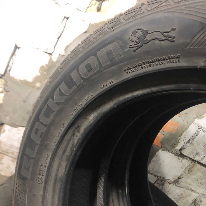 Шини б/у 205/60 R16 Blacklion 4Season Пара Зима