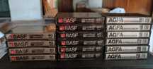 Kasety magnetofonowe Basf / JVC / Agfa 60 / 90 min