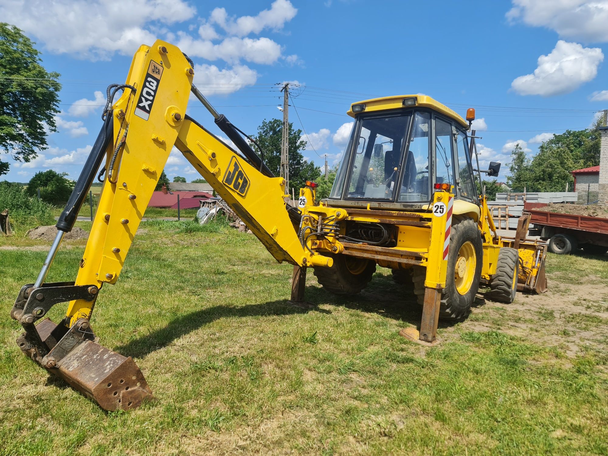 JCB 3 cx koparko ładowarka koparka