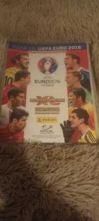 Album z kartami piłkarskimi road to euro 2016.