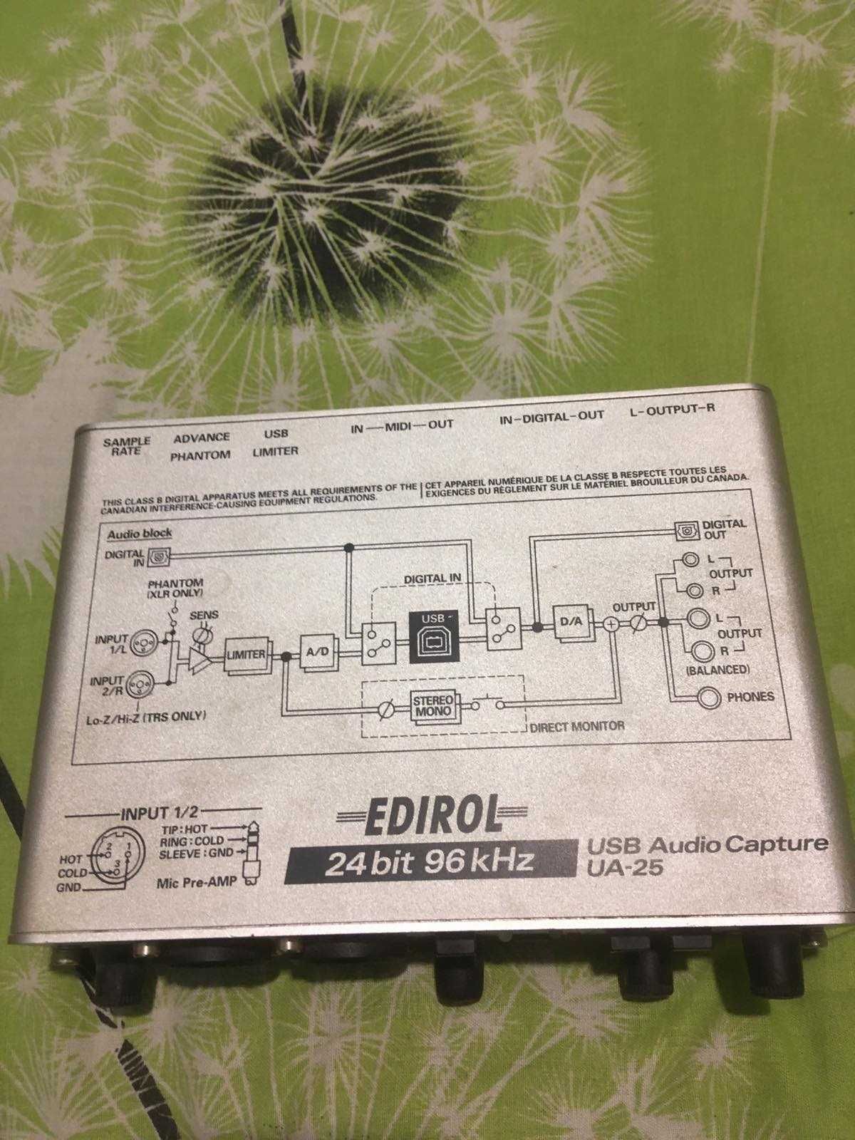 Звукова карта Roland Edirol UA-25 з USB