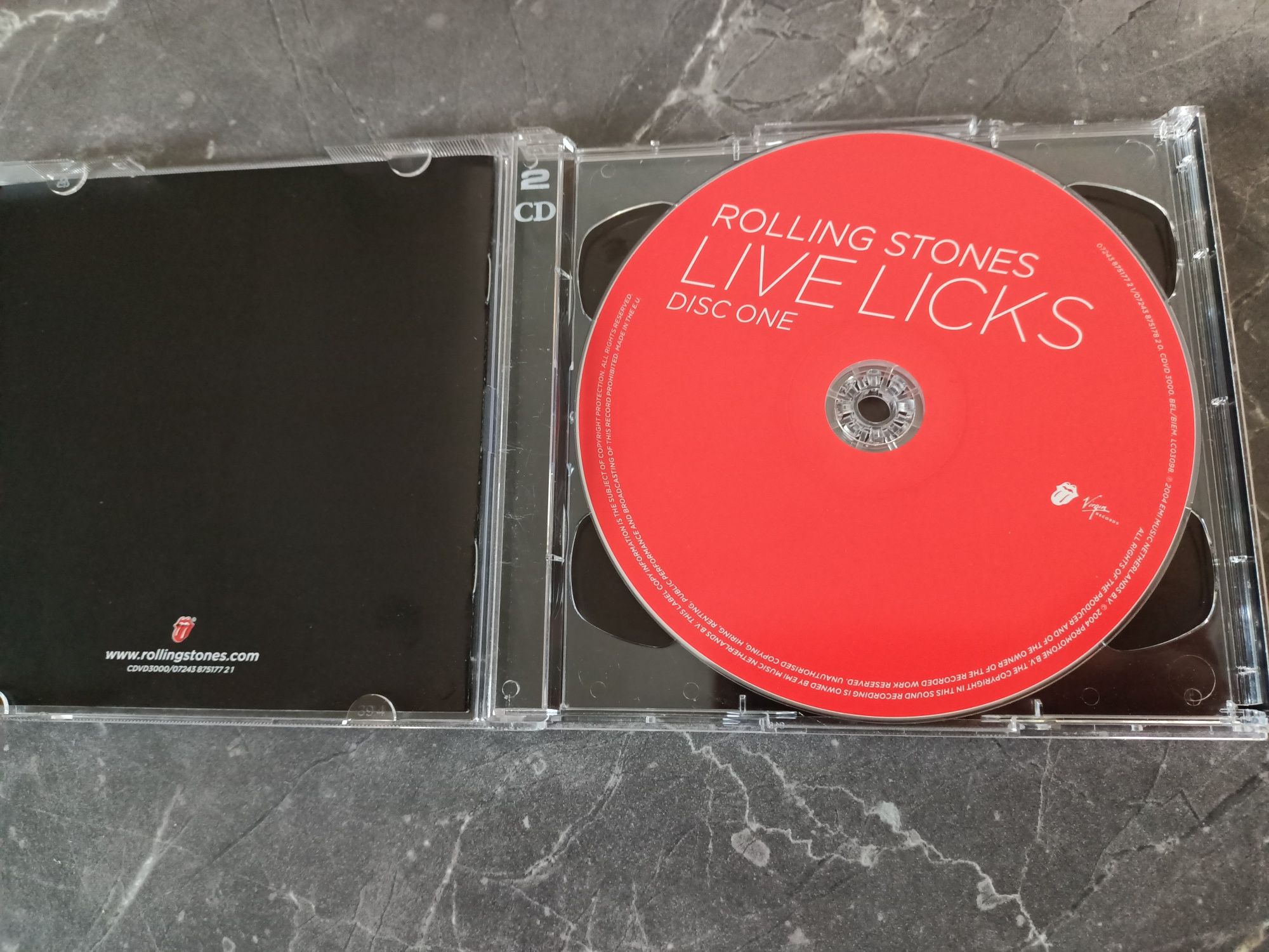 The Rolling Stones - Live Licks (2xCD, Album)(ex)