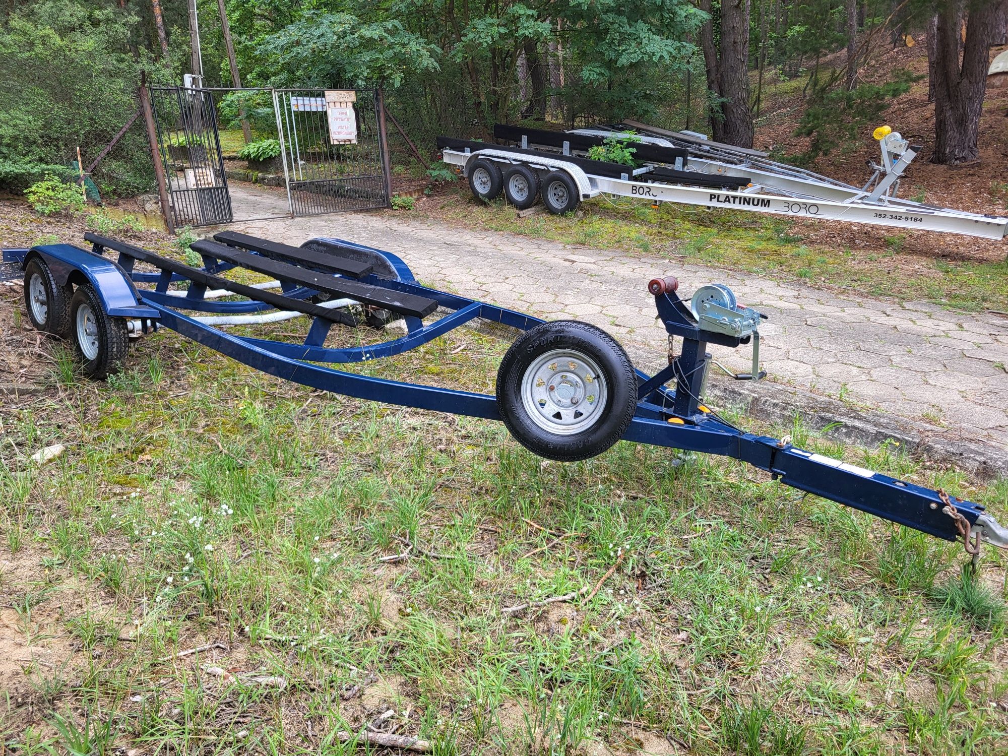 Przyczepa podłodziowa USA dmc 2449kg pod lódź