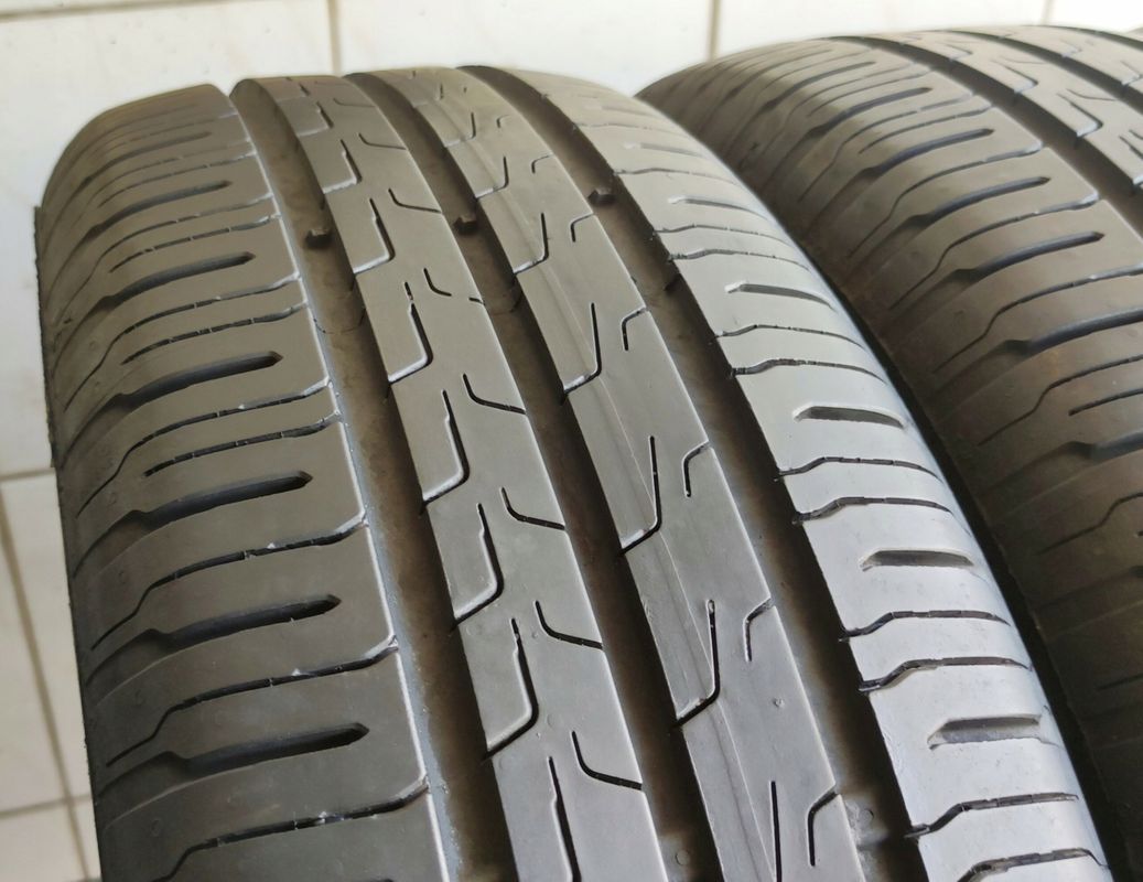 4x 185/65r15 Continental EcoContact 6/88h 2021r A/A/70dB Jak Nowe