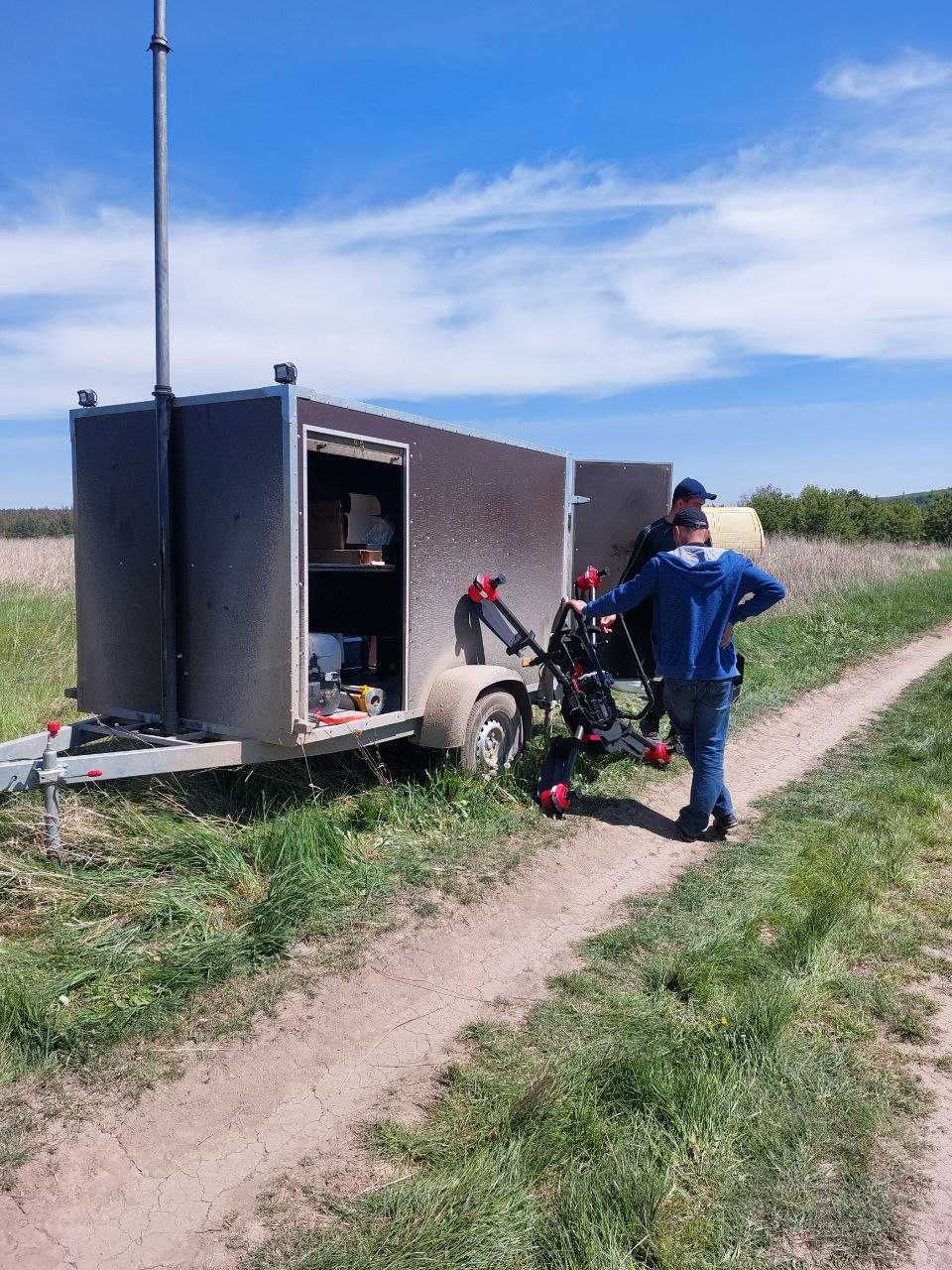 Обробка полів дронами.  Внесення ЗЗР дронами. Обприскування