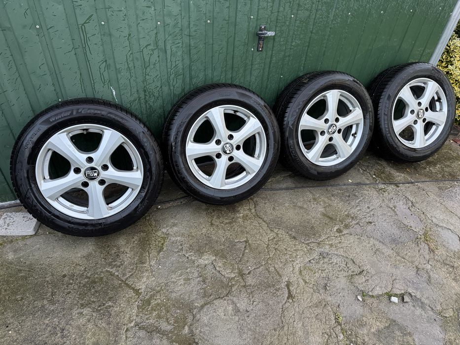 Felgi  OZ 16 5x120 opony zimowe