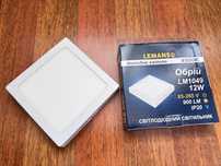 Накладна квадратна LED панель 4500K LEMANSO LM1049