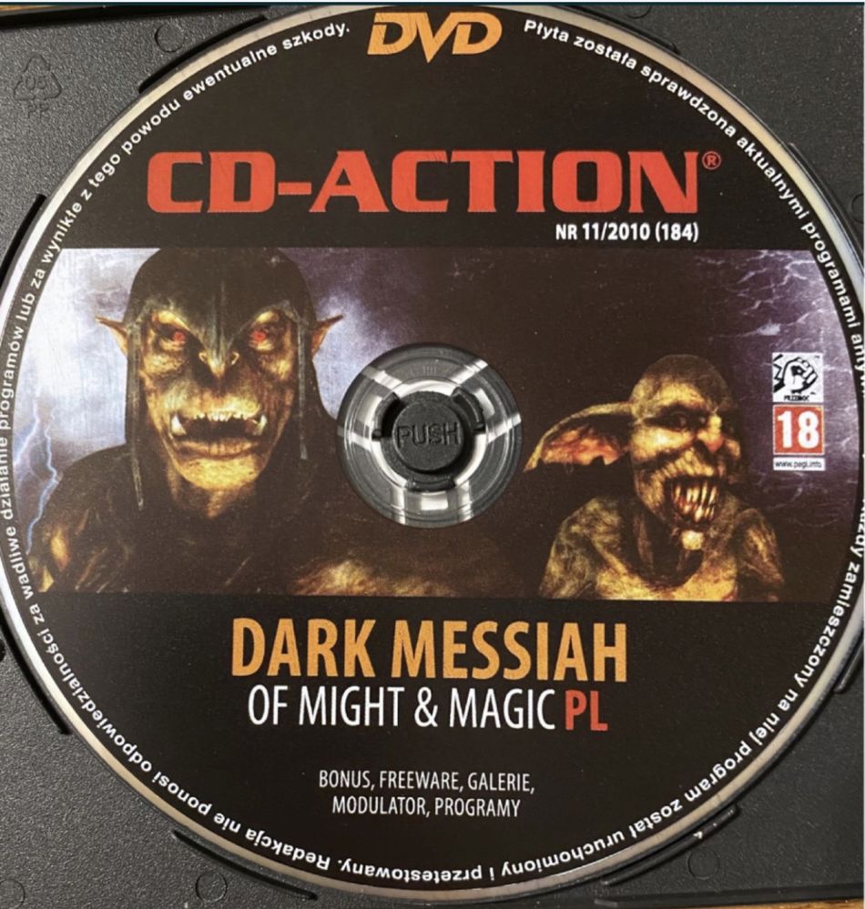 Gry PC CD-Action 2x DVD nr 184: Dark Messiah