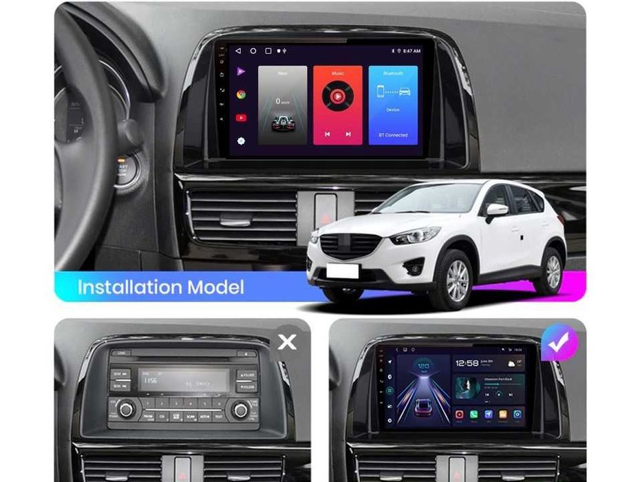 Radio samochodowe Android Mazda CX-5 (9", UV) 2015.-2018