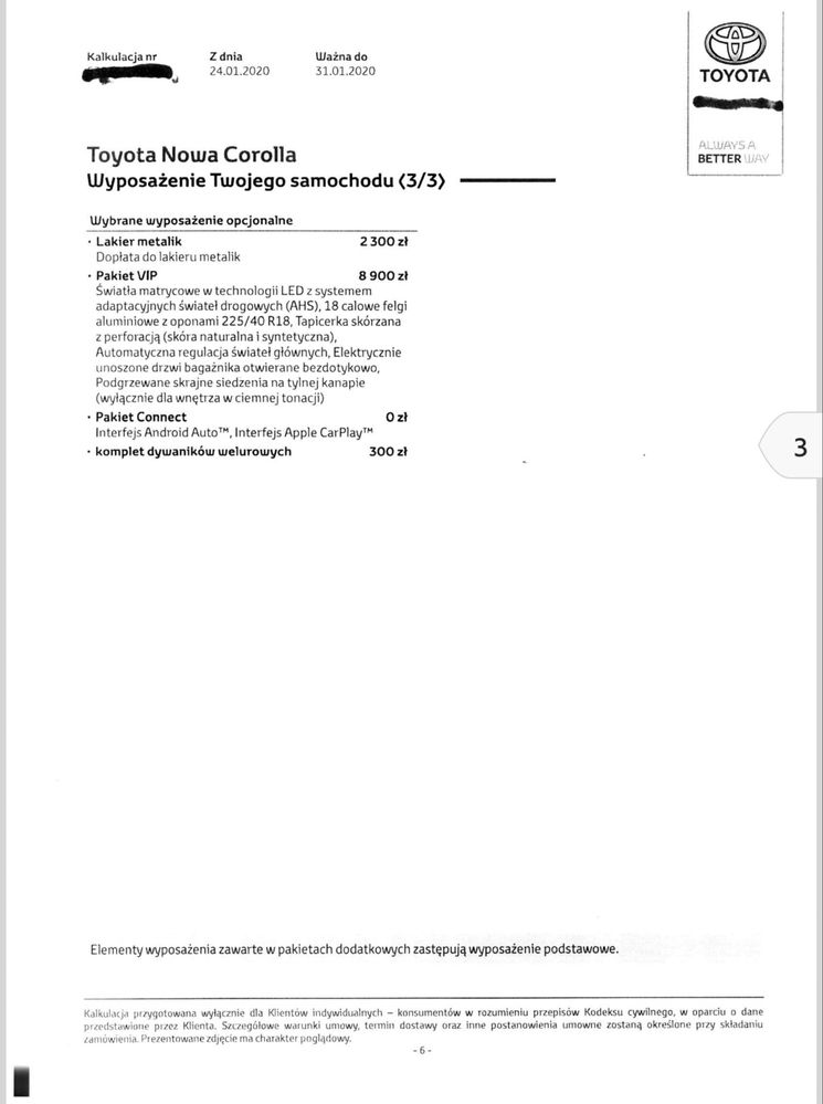 Sprzedam samochod Toyota Corolla Hybrid Kombi 2020 25 tys przebiegu