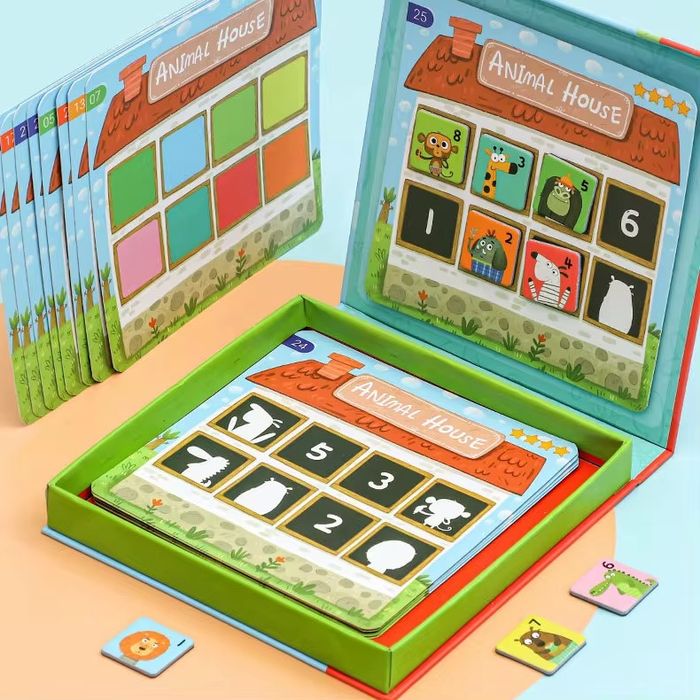 Логічний будинок Animal house магнітна гра