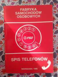 Kolekcja F S O spis telefonów 1996r