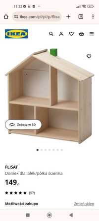 Ikea flisat domek